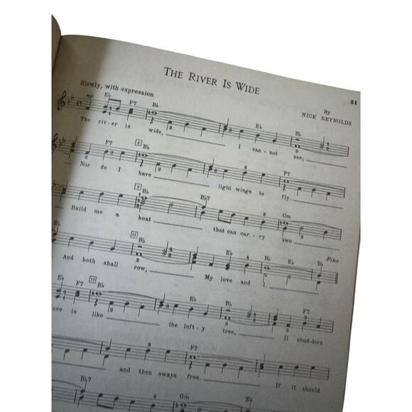 VTG Folksinger’s Folk Song Book East Guitar Hoot Sings Jay Arnold Chord Playing - Picture 6 of 7
